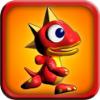 Logo Dinosaur Run – Race Master Ícone Logo Dinosaur Run – Race Master Ícone