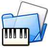 Logo Piano Chords Ícone Logo Piano Chords Ícone