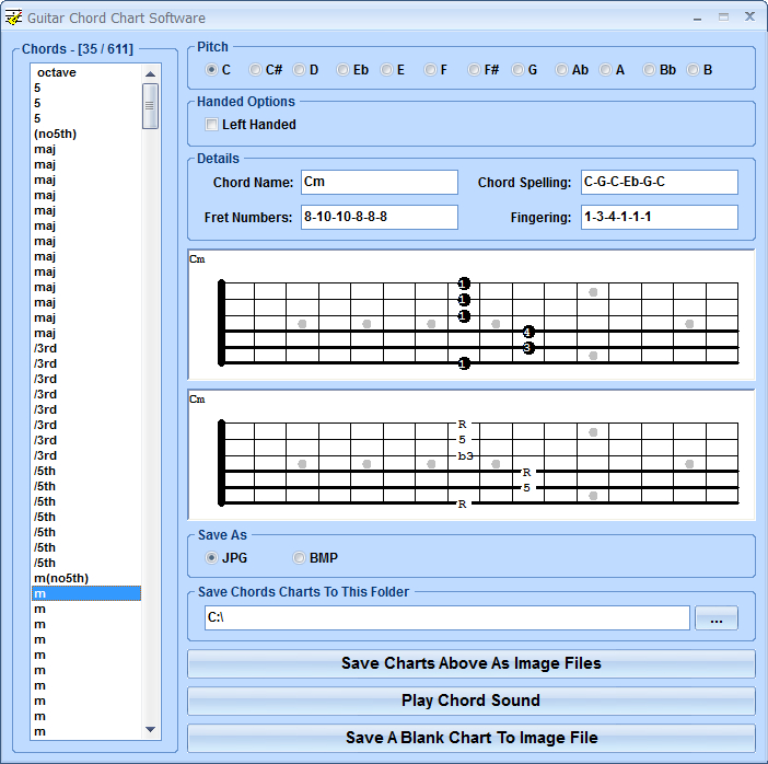 Chord Chart Software