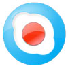 Logo Phrozen Skype REC Ícone Logo Phrozen Skype REC Ícone
