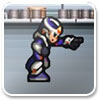 Logo Rockman Xover Flash Ícone Logo Rockman Xover Flash Ícone