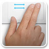 Logo Swipe Gesture Ícone Logo Swipe Gesture Ícone