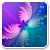 Logo Butterfly Abstract Windows 7 Theme Ícone Logo Butterfly Abstract Windows 7 Theme Ícone