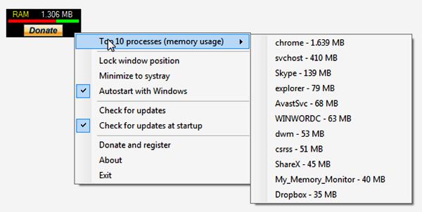 windows 10 memory monitor fulltime