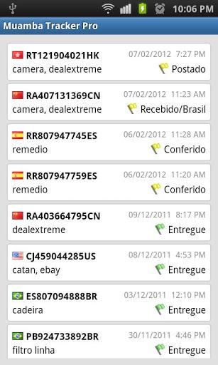 Muamba Tracker - Imagem 1 do software