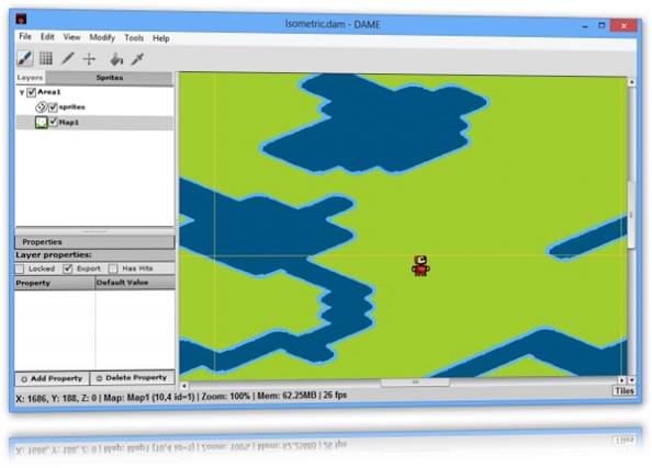 DAME Editor screenshot 2