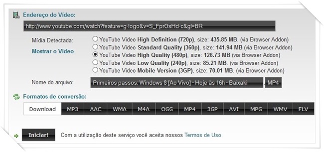Imagem 3 do ClipConverter para Chrome
