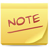 Logo X Sticky Notes Ícone Logo X Sticky Notes Ícone