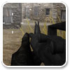 Logo Wargames First Person Shooter Ícone Logo Wargames First Person Shooter Ícone