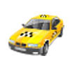 Logo Tarifa de Taxi Online Ícone Logo Tarifa de Taxi Online Ícone