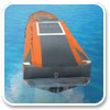Logo 3D Powerboat Race Ícone Logo 3D Powerboat Race Ícone
