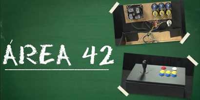 Imagem de: Área 42: Como construir um controle arcade [vídeo]
