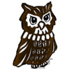 Logo Productivity Owl Ícone Logo Productivity Owl Ícone