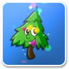 Logo Multicolors Christmas Tree Ícone Logo Multicolors Christmas Tree Ícone