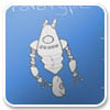 Logo Robot Misfits Ícone Logo Robot Misfits Ícone