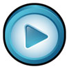 Logo Circular Media Player Ícone Logo Circular Media Player Ícone