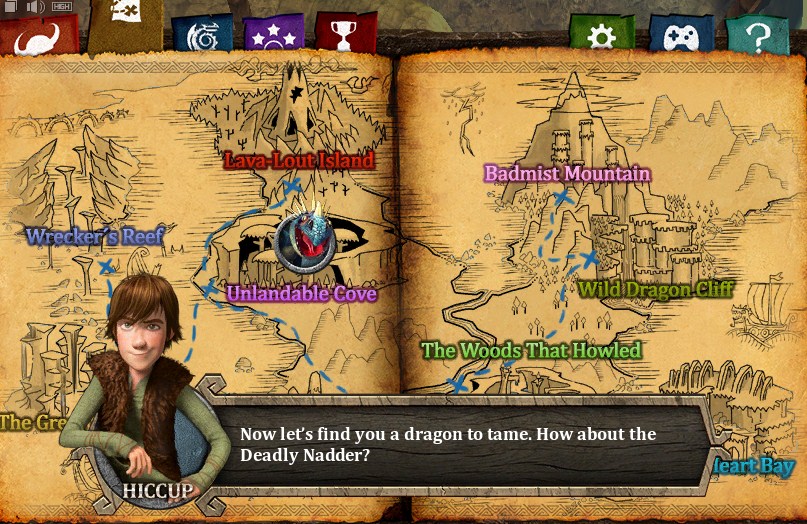 how to train your dragon wild skies game