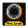 Logo Photo Splash Ícone Logo Photo Splash Ícone