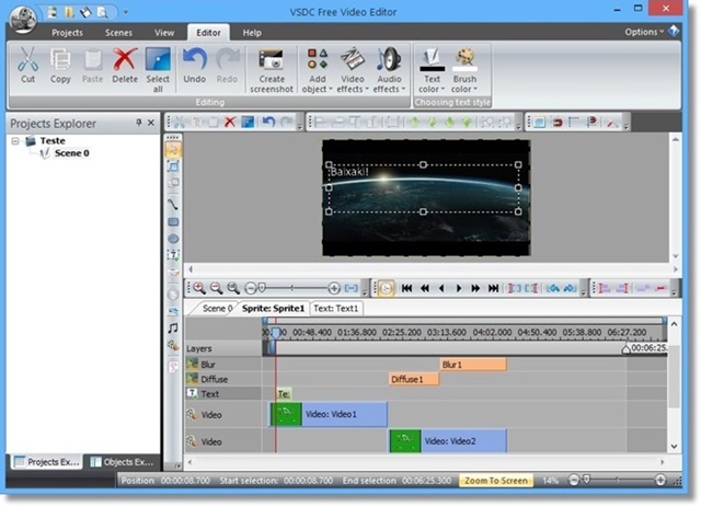 vsdc free video editor windows movie maker