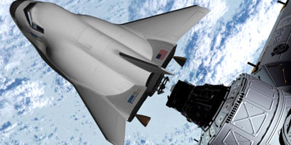 Imagem de: Nasa quer táxis para a Estação Espacial