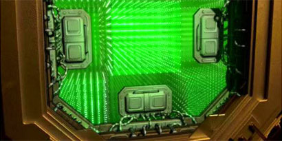 Imagem de: Cubo holográfico absurdamente pequeno pode aniquilar os HDs e SSDs