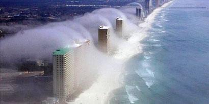 Imagem de: Tsunami de nuvens invade a Flórida