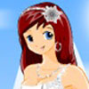 Logo Anime Bride Dress Up Ícone Logo Anime Bride Dress Up Ícone