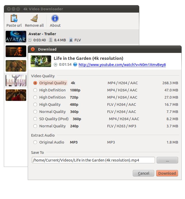 4K Video Downloader - Imagem 1 do software