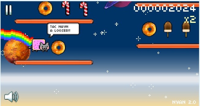 nyan cat lost in space pc