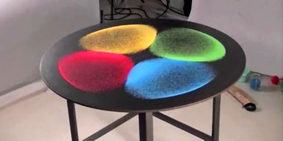 Imagem de: Chladni: a incrível arte feita com som e areia