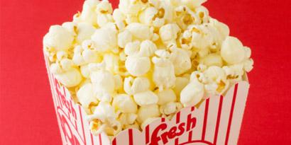 Imagem de: Pipocas são mais saudáveis que frutas e vegetais, aponta estudo