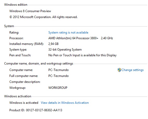 Windows 10 product id vs product key