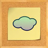 Logo CorkBoard in the Cloud Ícone Logo CorkBoard in the Cloud Ícone