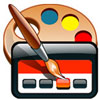 Logo Freehand Painter Ícone Logo Freehand Painter Ícone