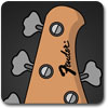 Logo Guitar Tuner Online Ícone Logo Guitar Tuner Online Ícone