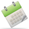 Logo Mono Calendar Ícone Logo Mono Calendar Ícone