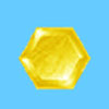 Logo Hexagonal Crystal Ícone Logo Hexagonal Crystal Ícone