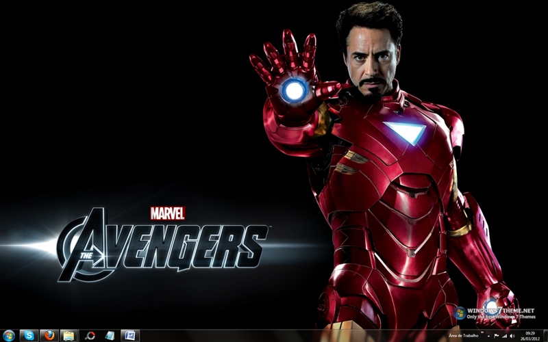 windows 10 avengers themes with sound effects and icons free download
