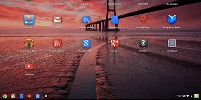 Imagem de: Chrome OS começa a se parecer com um sistema operacional