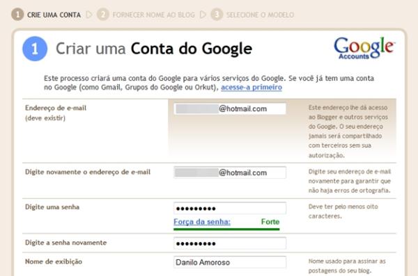 Como Criar Um Blog No Blogger - TecMundo