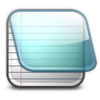 Logo Mini Notepad Ícone Logo Mini Notepad Ícone