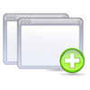 Logo Prevent Tab Overflow Ícone Logo Prevent Tab Overflow Ícone