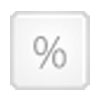 Logo Percentage Calculator Ícone Logo Percentage Calculator Ícone