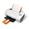 Logo Label Printer Ícone Logo Label Printer Ícone