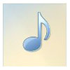 Logo Aero Glass MP3 Player Ícone Logo Aero Glass MP3 Player Ícone