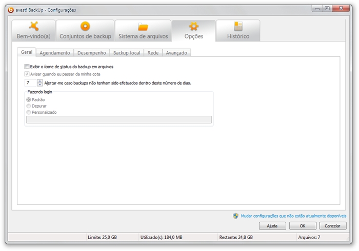 Imagem 3 do Avast! Backup