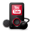 Logo YouTube MP3 Podcaster Ícone Logo YouTube MP3 Podcaster Ícone