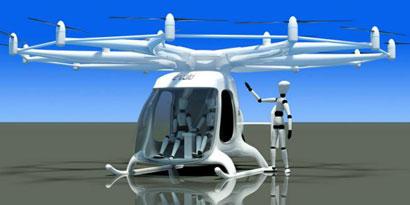 Imagem de: Conheça o incrível helicóptero com 18 motores que pode virar realidade