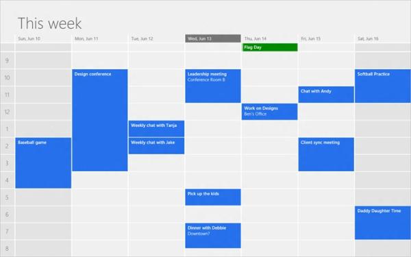 Microsoft revela detalhes do Calendário no Windows 8 - TecMundo