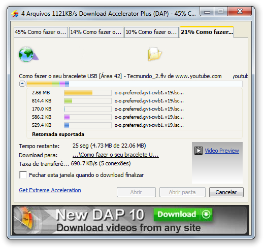 Download Accelerator Plus - Imagem 7 do software